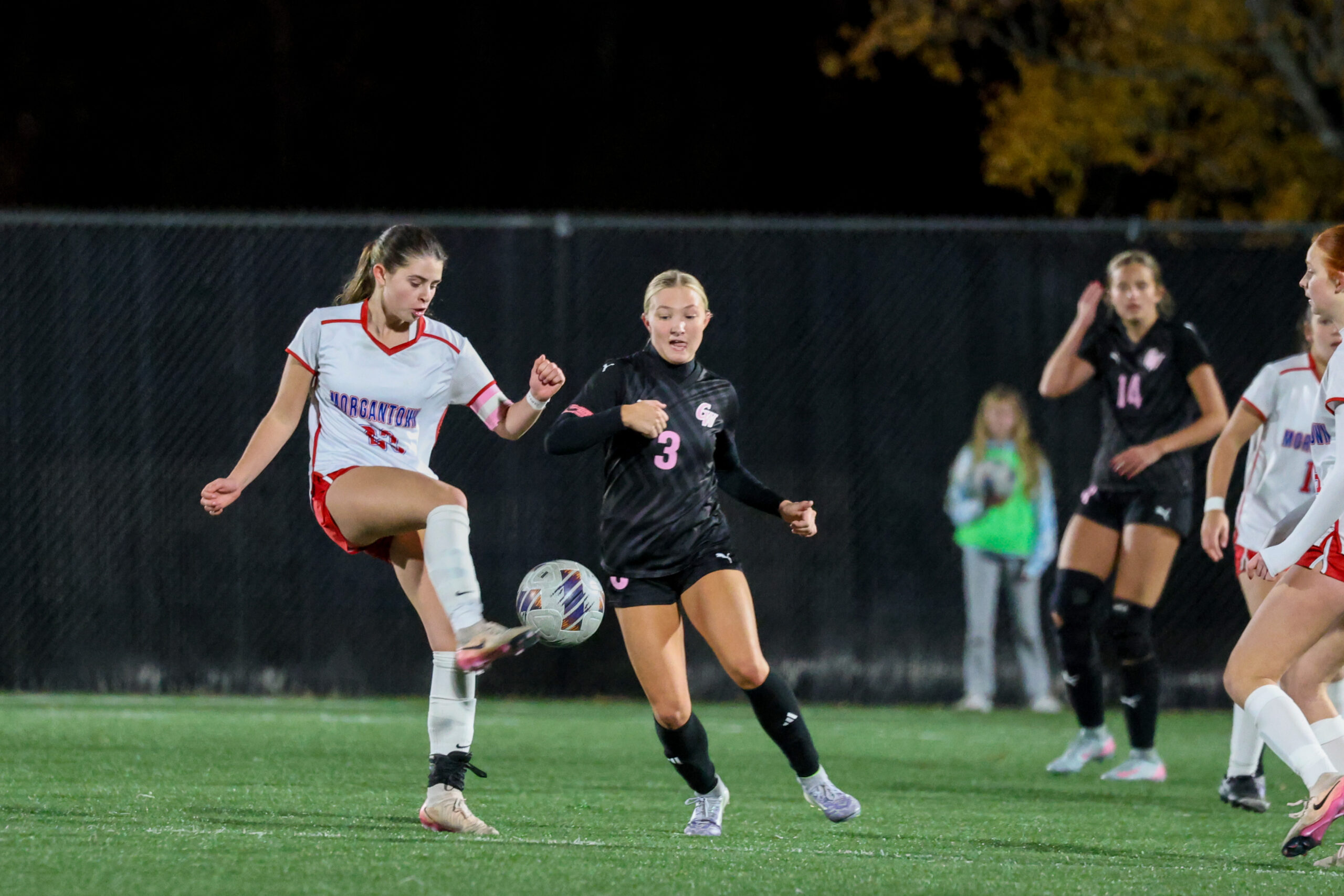 Morgantown girls' soccer season ends with 5-0 loss to George Washington in state semis